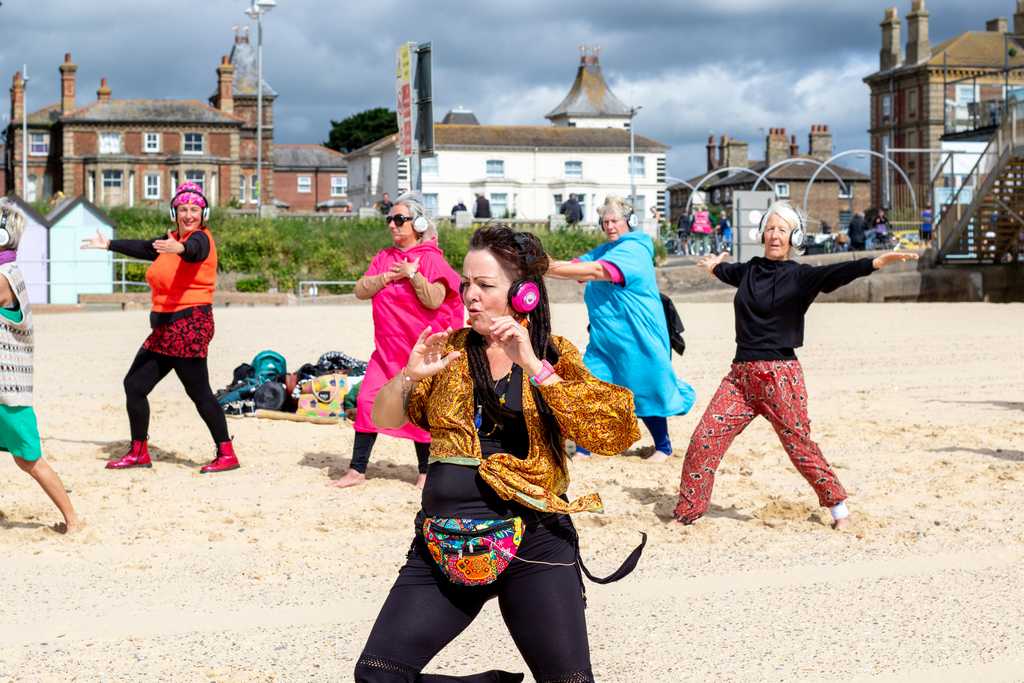 Dancing on the Beach